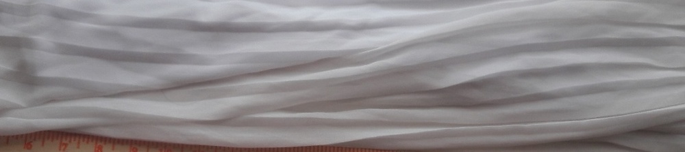 White small Silk long dress